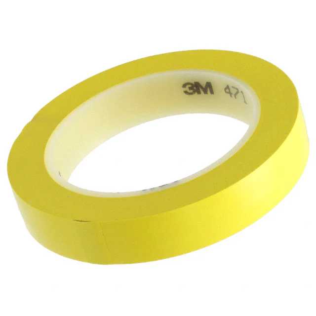 1318-1 0.25" X 72YD-YELLOW
